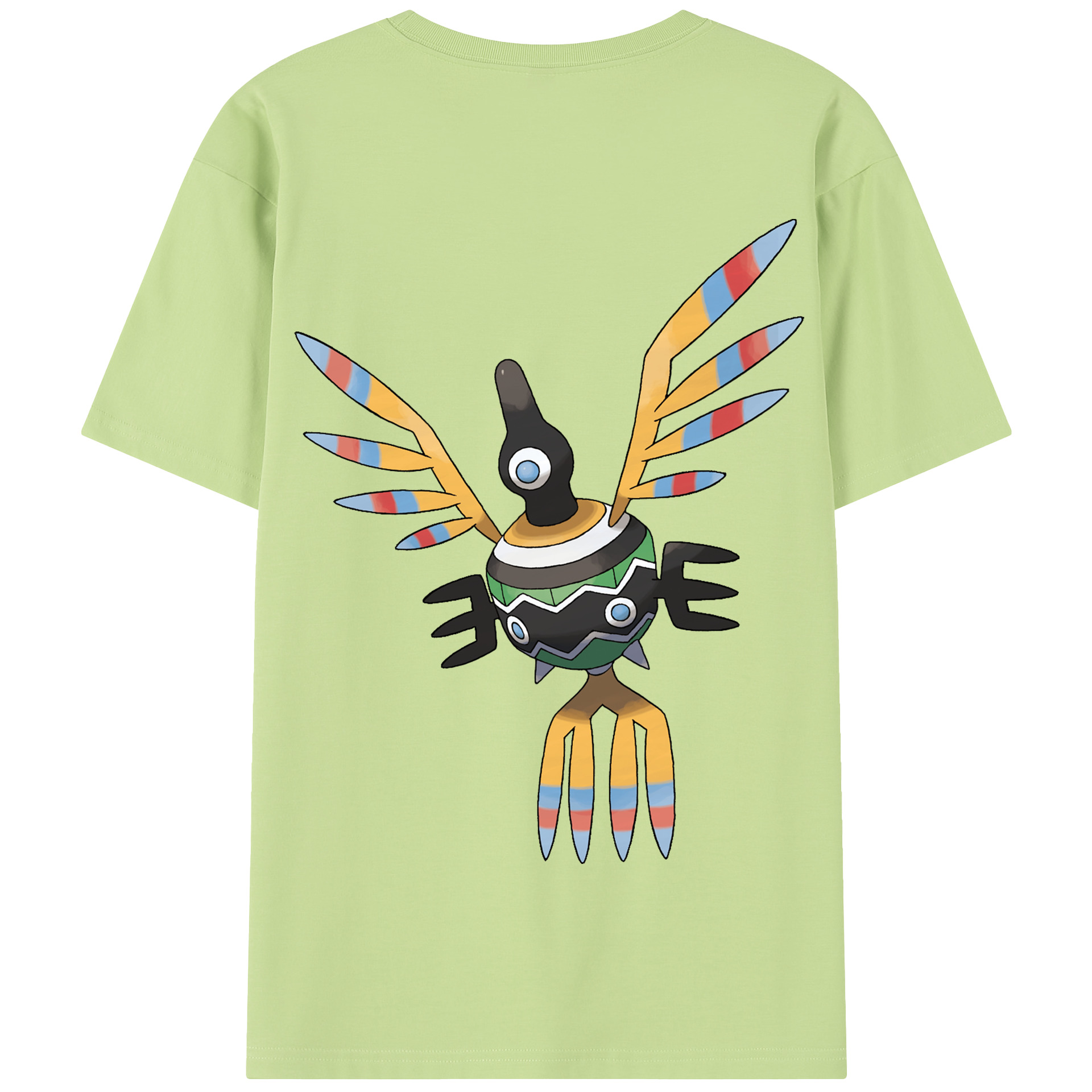 （画像用） ポケットモンスター Pokémon 綿100％半袖Tシャツ（背面プリント）